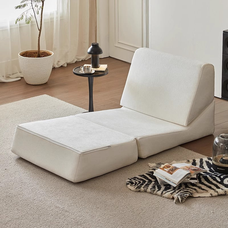 Velvet Tri-fold Modular Sofa