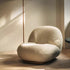 Modern White Swivel Sydney Chair
