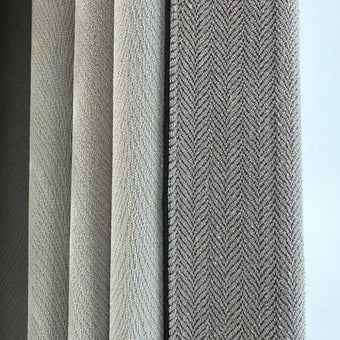 Double-Sided Chenille Jacquard Curtains