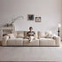 Pre Sale Oatmeal Chenille Pixel Function Sofa