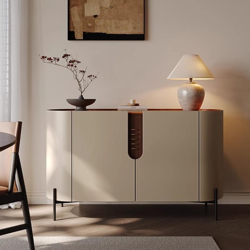 Pre Sale Beige Two-Door Modern Style Sideboard
