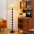 Mid-Century Modern Spherical Floor Lamp with Tri-Color Light and Pole Stand