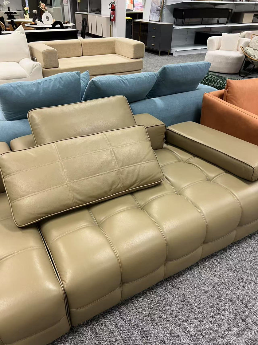 Genuine Leather Lawrence Sofa