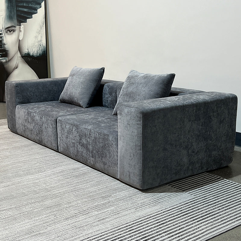 Pre Sale Chenille Straight Row Compression Sofa