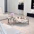 Pre Sale Luxury 'Snow Mountain Blue' Luxe Stone Nesting Coffee Table Set