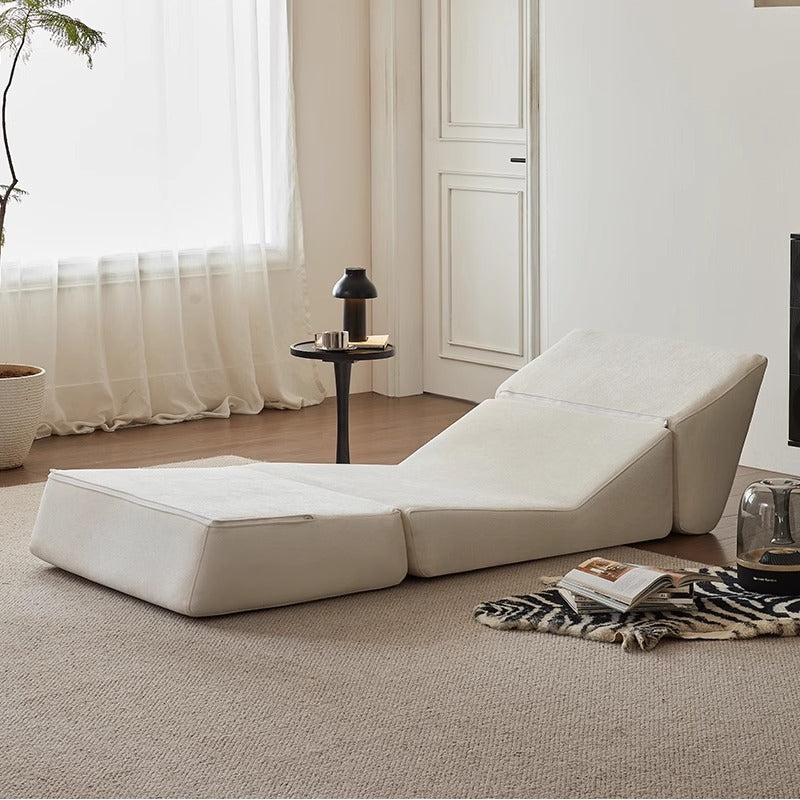 Velvet Tri-fold Modular Sofa