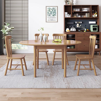 Natural Wood/Expandable/Dining Table/100cm