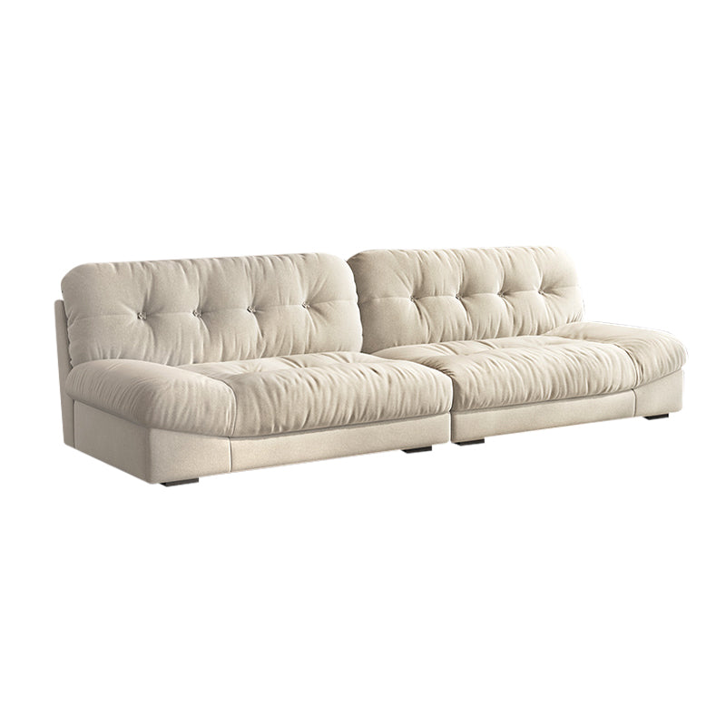 Suede Cloud Sofa Three Seat