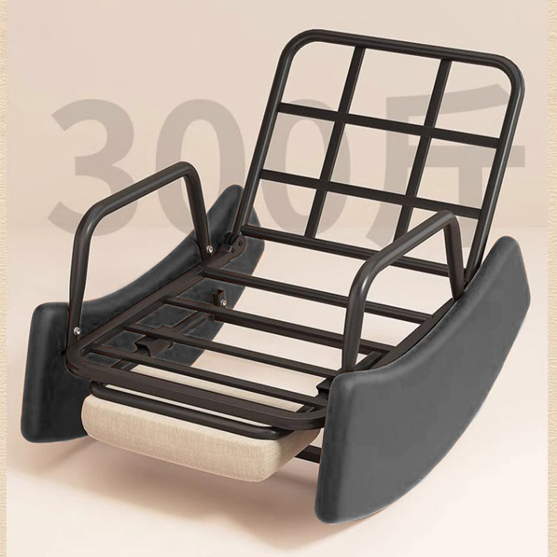 Beige Lounge Chair/Footrest