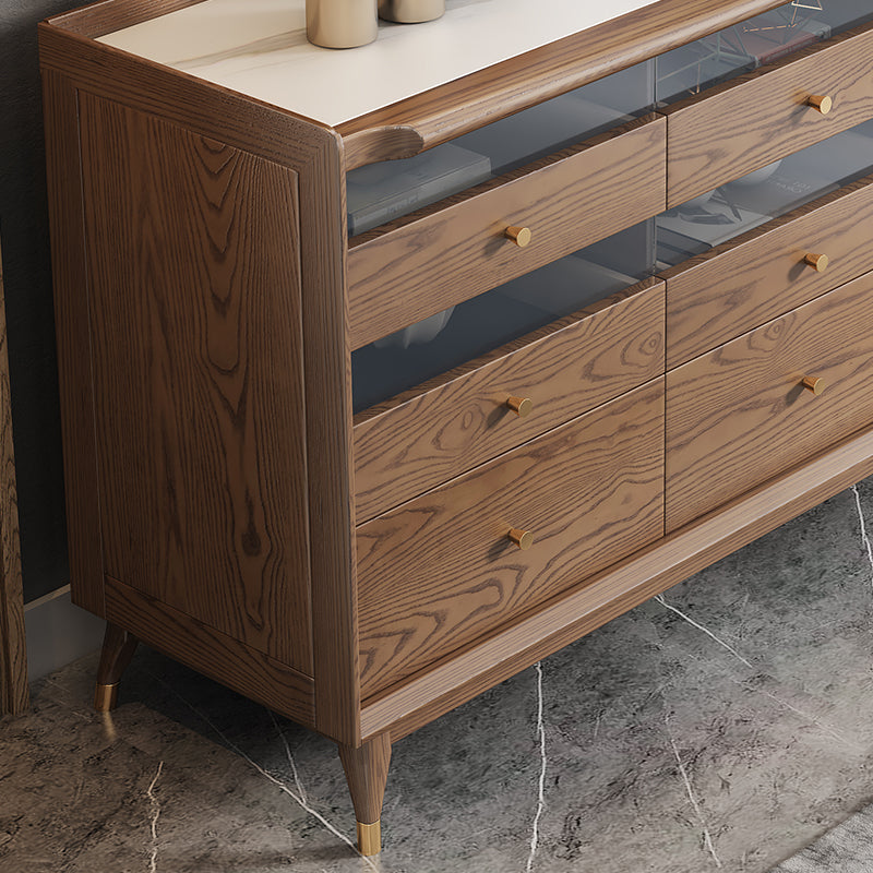 Pre Sale Walnut 9-Drawer Chest & Ash Wood Sideboard