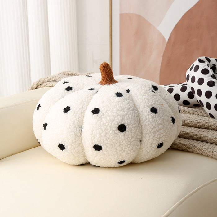 Medium Polka Dot Pumpkin Cushion