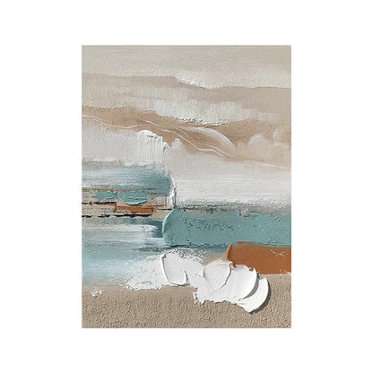"Snowy River" Hand-painted/Oil Painting/Solid Wood Frame/60x90cm