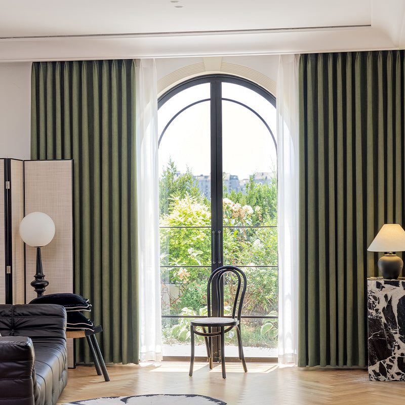 Double-Sided Jacquard Chenille Curtains