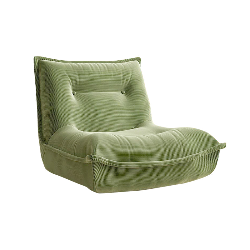 Green Corduroy Comfort Single Leisure Chair