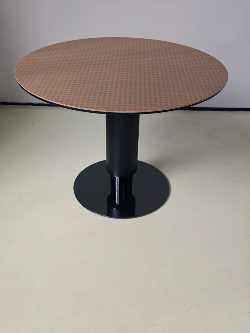 Carly Sintered Stone Starry Round Dining Table