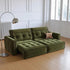 Chenille Sugar Cube Extendable Electric Sofa Bed