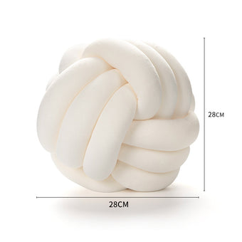 Pre Sale Knotted ball throw pillow
