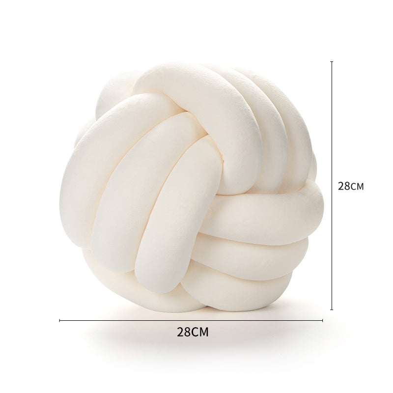 Pre Sale Knotted ball throw pillow