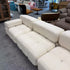 3-Seater Chenille Compression Fabric Sofa
