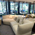 Chenille Corner Sofa Modular Sofa Petal Corner Sofa