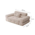 Two-seater Sofa Suede Jelly Sofa/140/180