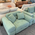 Two-seater Sofa Suede Jelly Sofa/140/180