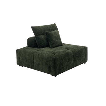 Modern Chenille Velvet Fabric Sofa