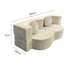 Corduroy Convertible Sofa/Sofa Bed