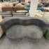 Pre Sale Grey Corduroy Convertible Sofa/Sofa Bed
