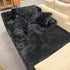 Black Corduroy Single Seater Sofa