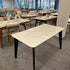 Pre Sale Microcrystalline Stone Dining Table with Ash Wood Legs