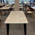 Pre Sale Microcrystalline Stone Dining Table with Ash Wood Legs