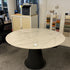 Extendable Sintered Stone Dining Table with Steel Base