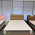 Pre Sale Leather/Brown/Soft-Covered/Solid Wood/Soft Bed/153/183