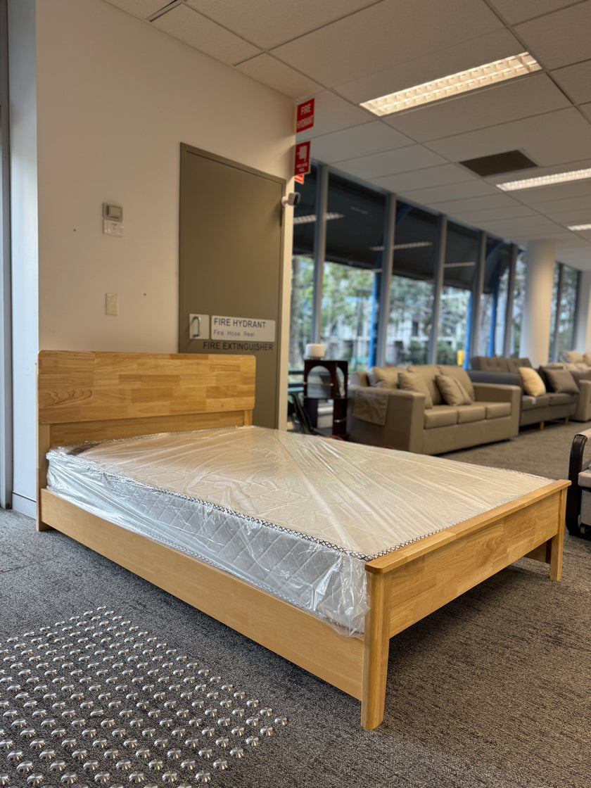 Simple Solid Wood Single Bed/135