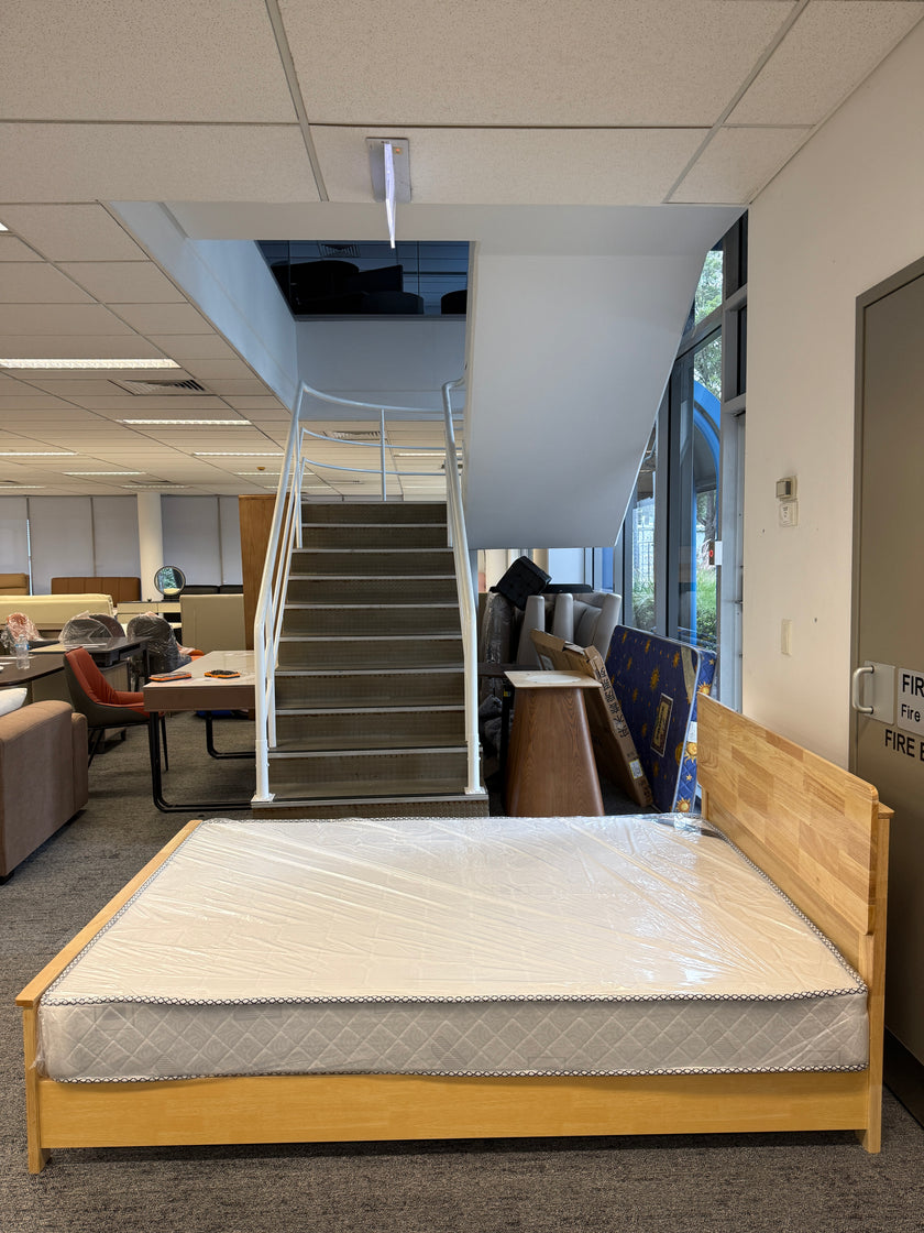 Simple Solid Wood Single Bed/135