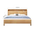 Wood Single Bed with Headboard Storage Cabinet/153