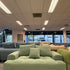 Suede Puff Sofa Two-seater Sofa