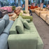 Suede Puff Sofa Two-seater Sofa