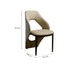 Gray Velvet Angel Wing Tailed Dining Chair