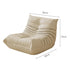 Pre Sale White Tech Fabric Caterpillar Leisure Chair