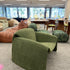 Velvet Structured Cotton Crab Chair