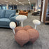 Colorblock designed Lounge Chair