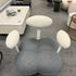 Colorblock designed Lounge Chair