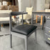 Gray Solid Wood Desk/Bucket Cabinet/Chair
