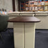 Walnut/Saddle Leather/Desk/160/180