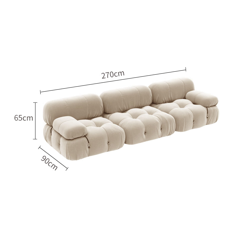 Pre Sale 3-Seater Chenille Compression Fabric Sofa