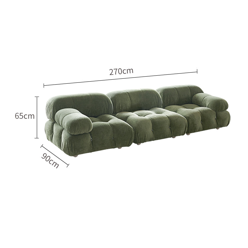 Pre Sale 3-Seater Chenille Compression Fabric Sofa