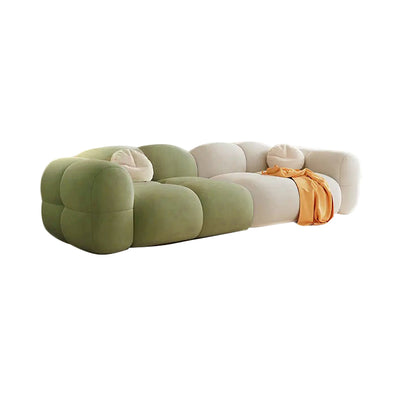 Two-Tone Cloud Baby Plush Sofa