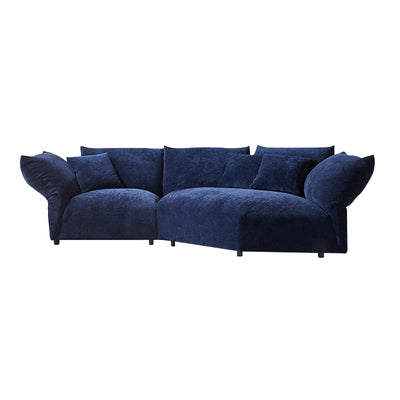 Chenille Corner Sofa Modular Sofa Petal Corner Sofa